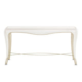 London Place Creamy Pearl Console Table from Michael Amini - Luna Furniture