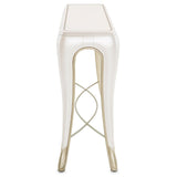 London Place Creamy Pearl Console Table from Michael Amini - Luna Furniture