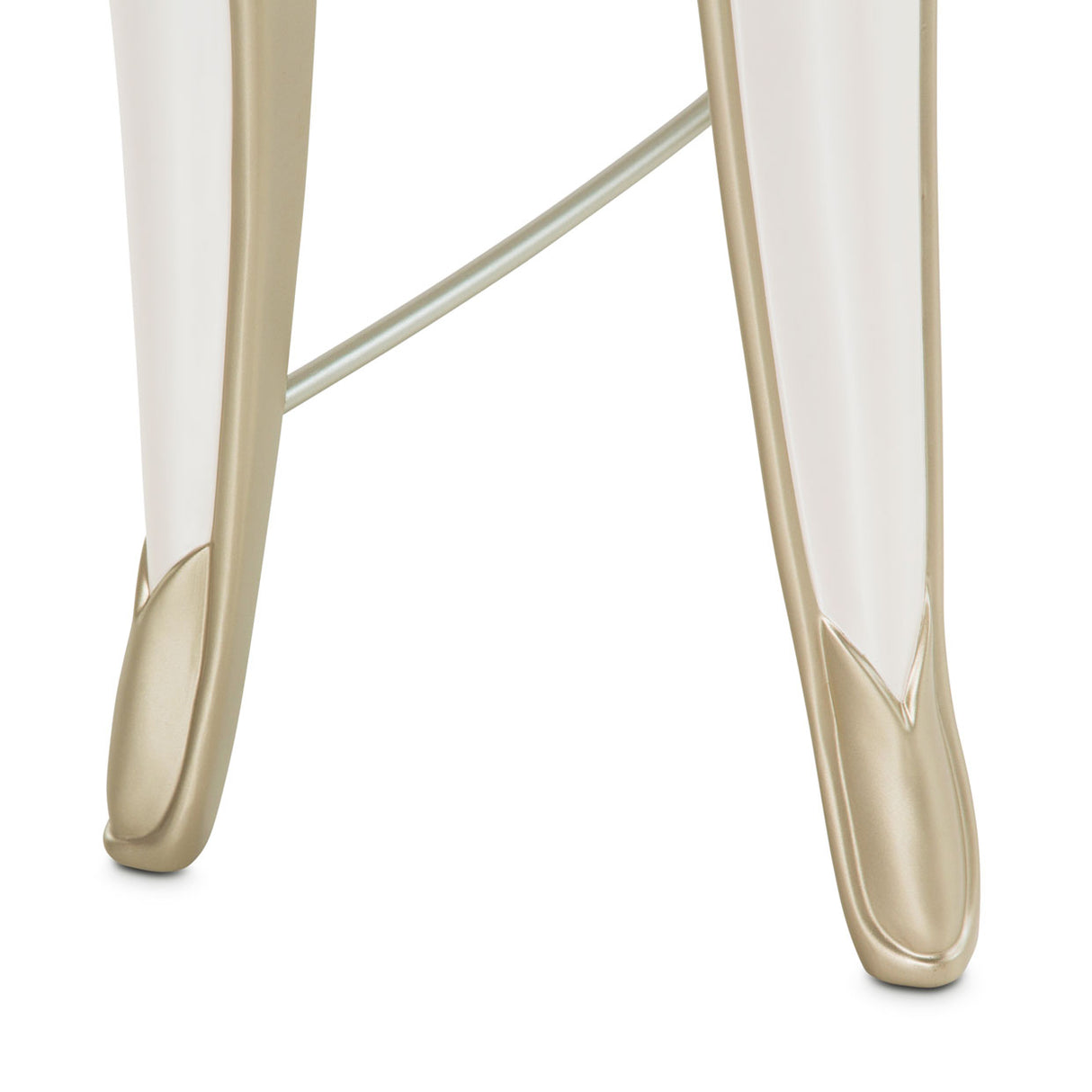 London Place Creamy Pearl Console Table from Michael Amini - Luna Furniture