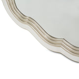 London Place Creamy Pearl Wall Mirror from Michael Amini - Luna Furniture