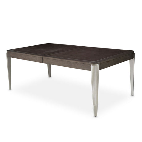 Roxbury Park Slate Rectangular Dining Table from Michael Amini - Luna Furniture