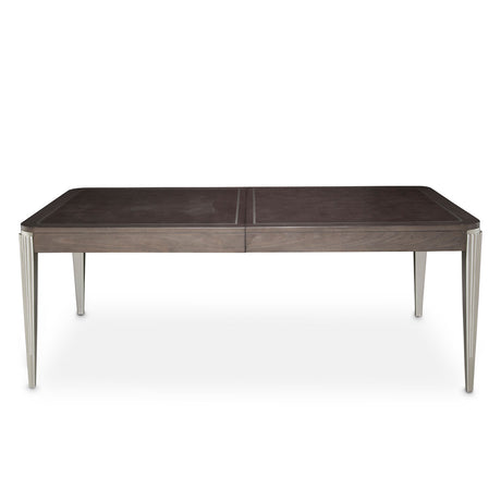 Roxbury Park Slate Rectangular Dining Table from Michael Amini - Luna Furniture