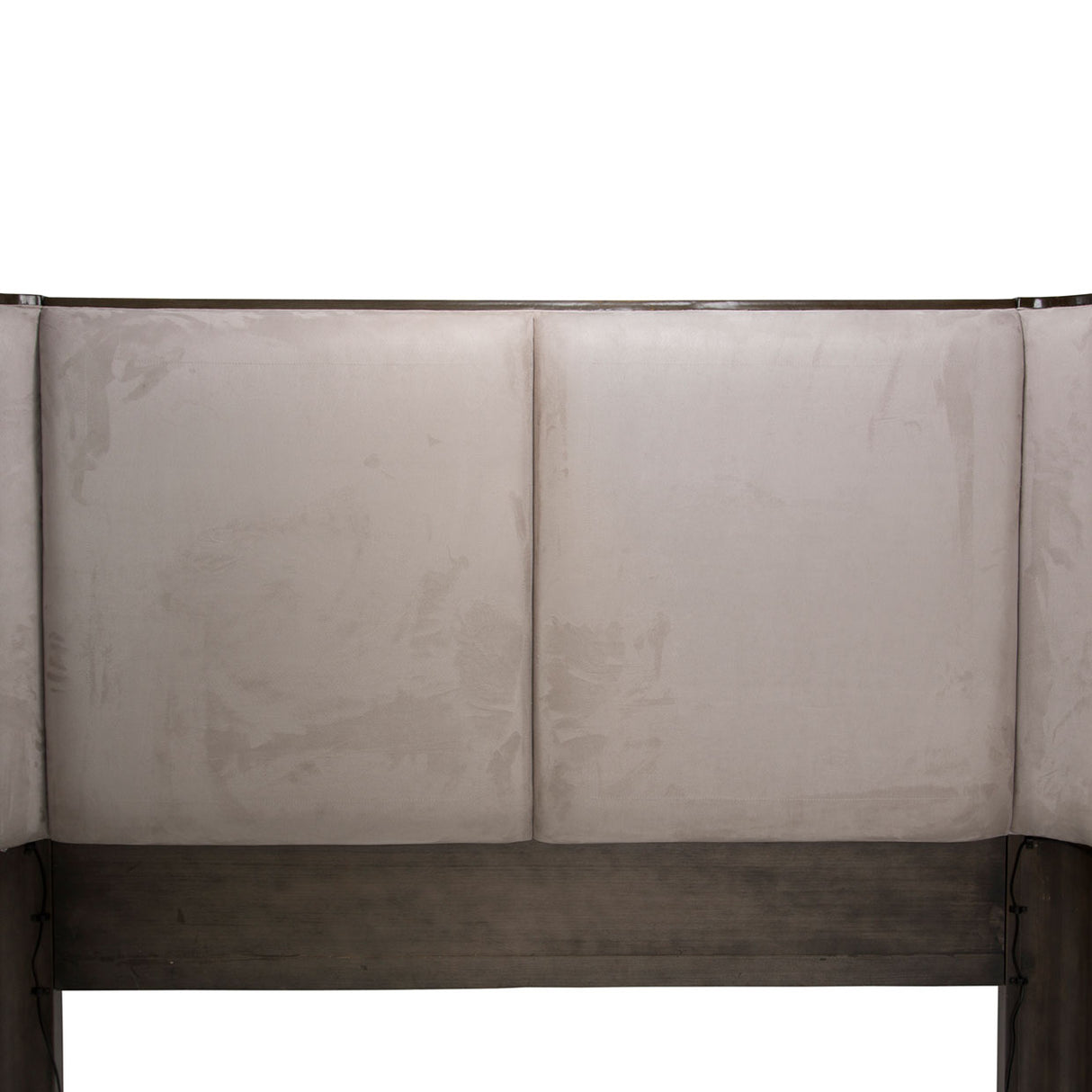 Roxbury Park Slate Eastern King Dual-panel Bed from Michael Amini - Luna Furniture