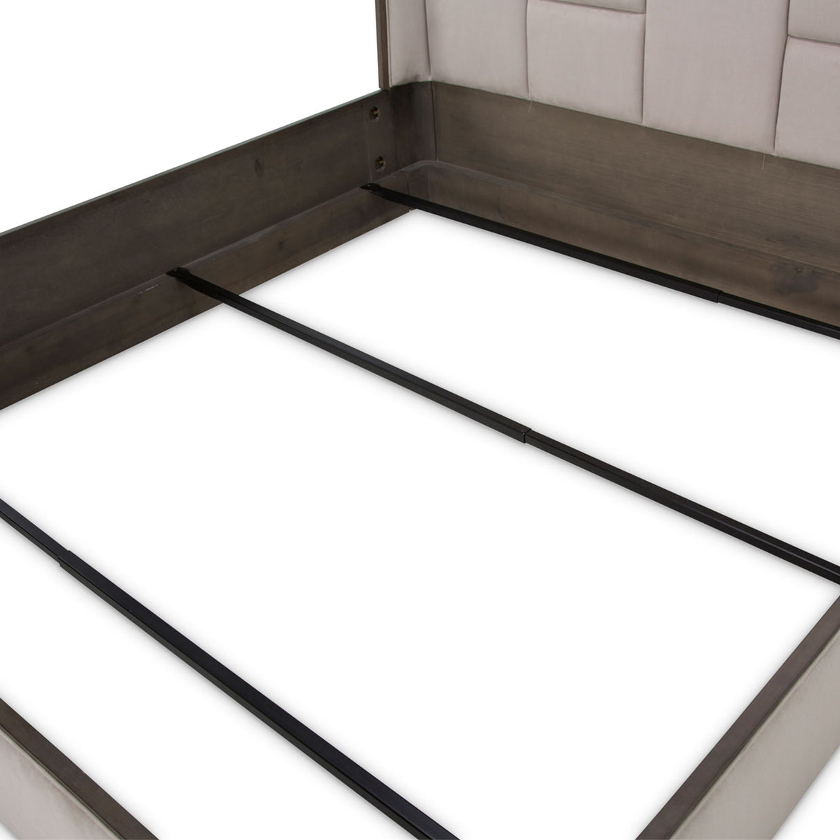 Roxbury Park Slate Queen Multi-panel Bed from Michael Amini - Luna Furniture