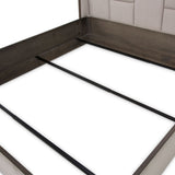 Roxbury Park Slate Eastern King Multi-panel Bed from Michael Amini - Luna Furniture