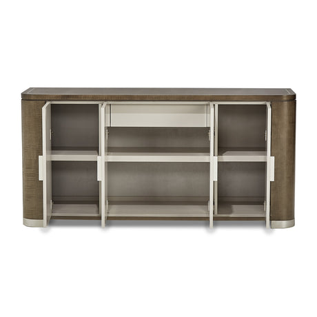Roxbury Park Slate Sideboard from Michael Amini - Luna Furniture