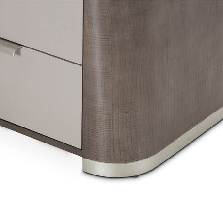 Roxbury Park Slate Nightstand from Michael Amini - Luna Furniture