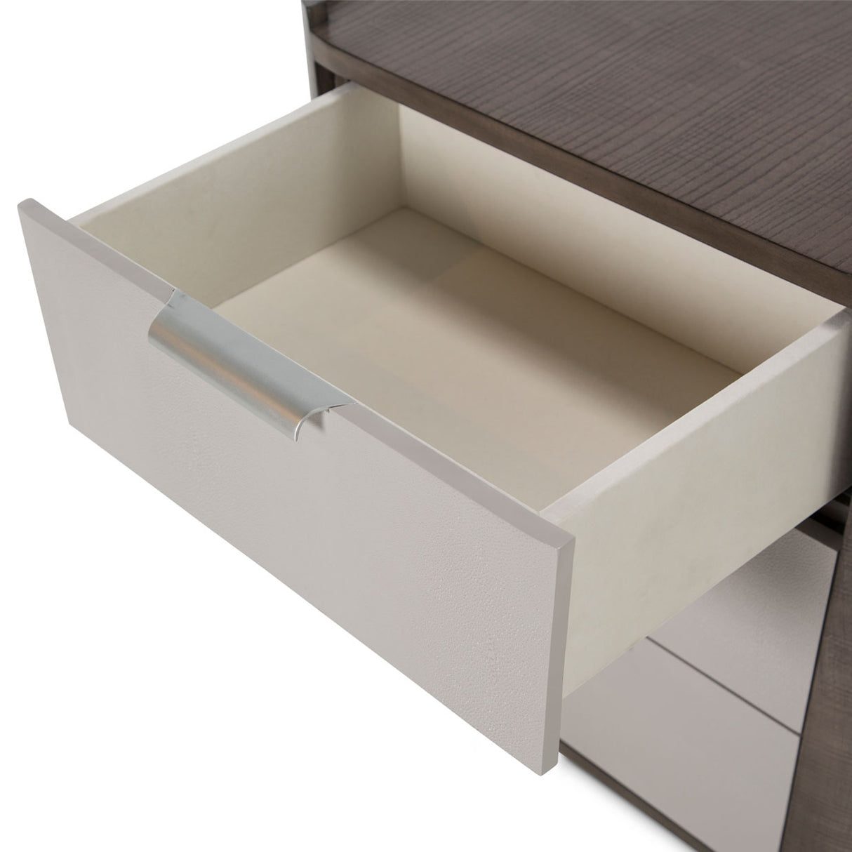 Roxbury Park Slate Nightstand from Michael Amini - Luna Furniture