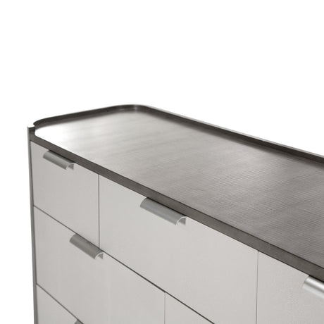 Roxbury Park Slate Dresser from Michael Amini - Luna Furniture