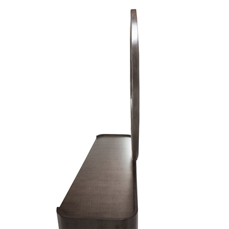 Roxbury Park Slate Dresser With Mirror from Michael Amini - Luna Furniture