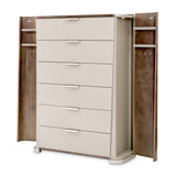 Roxbury Park Slate Chest from Michael Amini - Luna Furniture