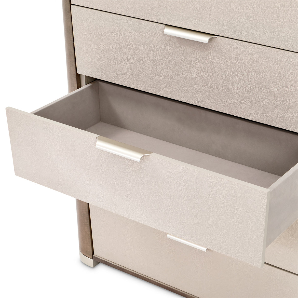 Roxbury Park Slate Chest from Michael Amini - Luna Furniture