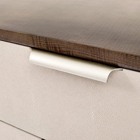 Roxbury Park Slate Chest from Michael Amini - Luna Furniture