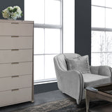 Roxbury Park Slate Chest from Michael Amini - Luna Furniture
