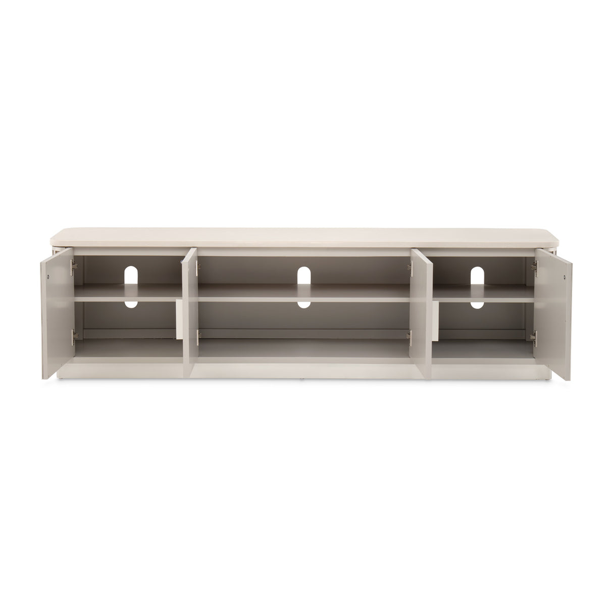Roxbury Park Slate Media Cabinet from Michael Amini - Luna Furniture