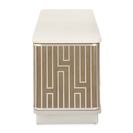 Roxbury Park Slate Media Cabinet from Michael Amini - Luna Furniture