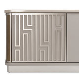 Roxbury Park Slate Media Cabinet from Michael Amini - Luna Furniture