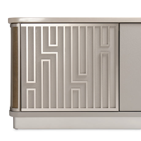 Roxbury Park Slate Media Cabinet from Michael Amini - Luna Furniture