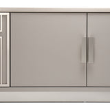 Roxbury Park Slate Media Cabinet from Michael Amini - Luna Furniture