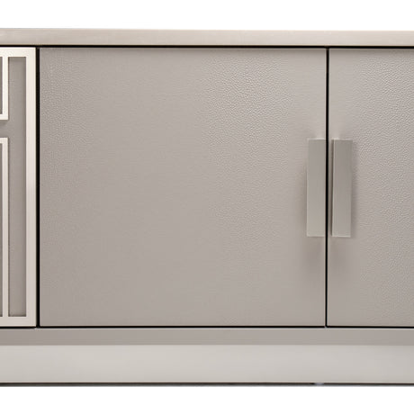 Roxbury Park Slate Media Cabinet from Michael Amini - Luna Furniture