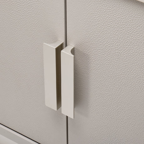 Roxbury Park Slate Media Cabinet from Michael Amini - Luna Furniture