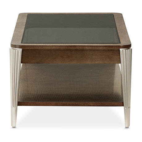 Roxbury Park Slate Cocktail Table from Michael Amini - Luna Furniture