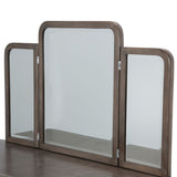 Roxbury Park Slate Vanity With Mirror from Michael Amini - Luna Furniture