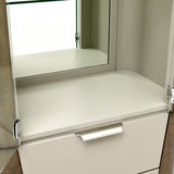 Roxbury Park Slate Display Cabinet from Michael Amini - Luna Furniture