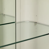 Roxbury Park Slate Display Cabinet from Michael Amini - Luna Furniture