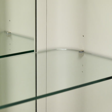 Roxbury Park Slate Display Cabinet from Michael Amini - Luna Furniture