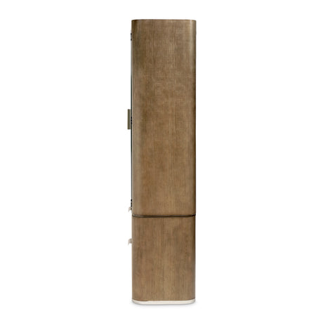 Roxbury Park Slate Display Cabinet from Michael Amini - Luna Furniture
