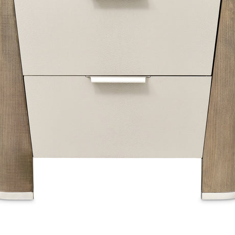 Roxbury Park Slate Display Cabinet from Michael Amini - Luna Furniture