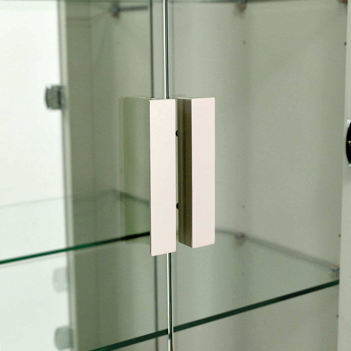 Roxbury Park Slate Display Cabinet from Michael Amini - Luna Furniture