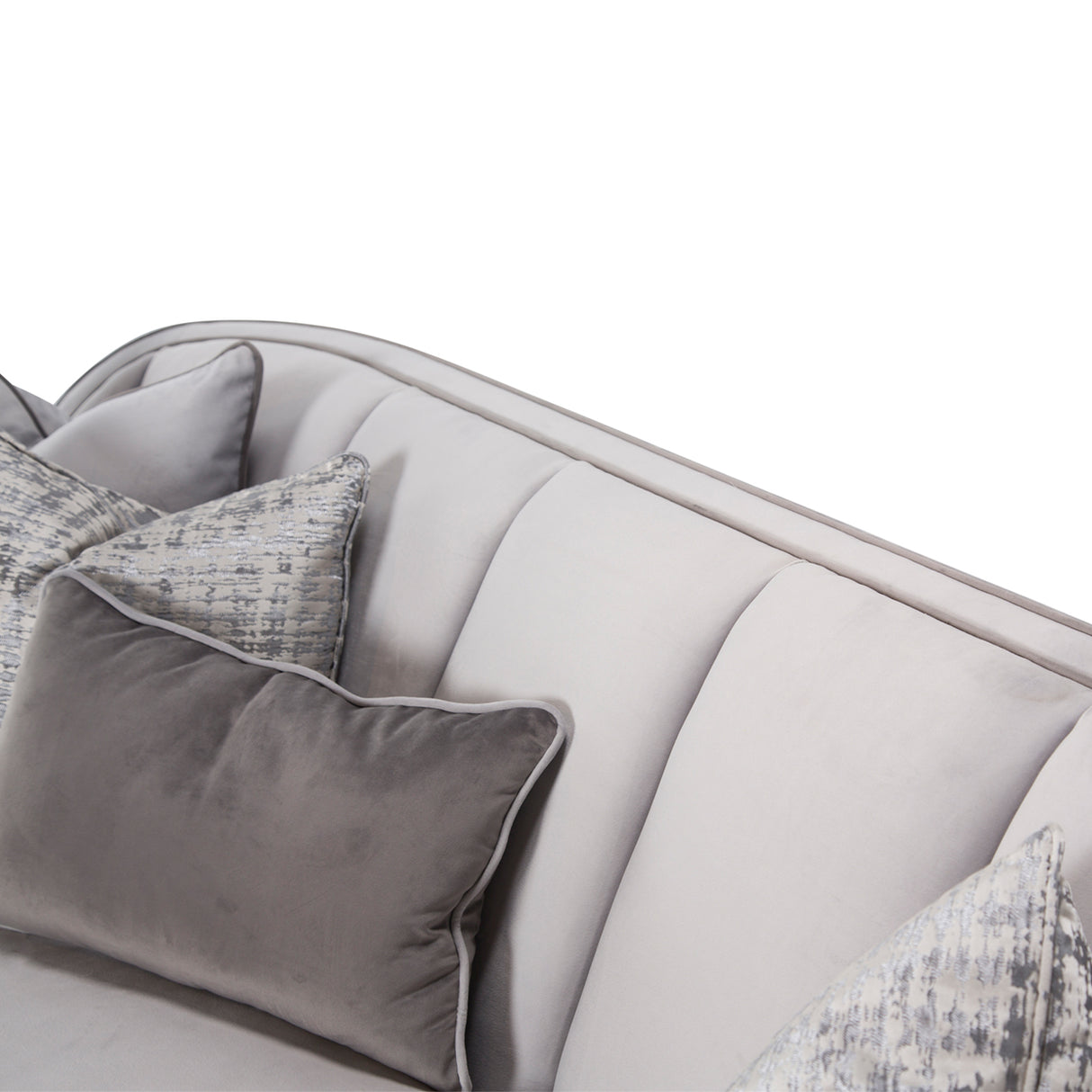 Roxbury Park Slate Sofa from Michael Amini - Luna Furniture
