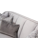 Roxbury Park Slate Sofa from Michael Amini - Luna Furniture