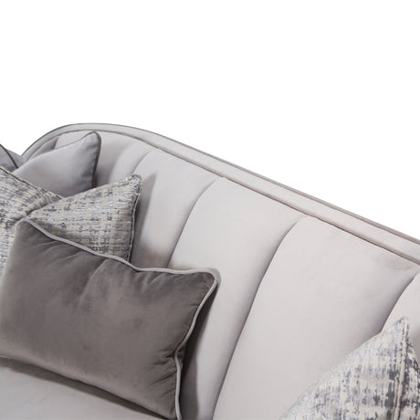 Roxbury Park Slate Sofa from Michael Amini - Luna Furniture