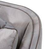 Roxbury Park Slate Sofa from Michael Amini - Luna Furniture