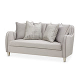 Roxbury Park Slate Loveseat from Michael Amini - Luna Furniture