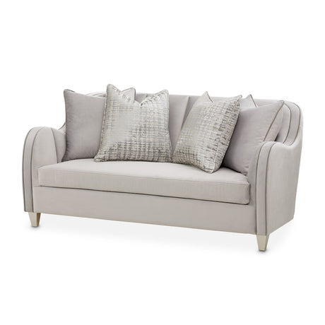 Roxbury Park Slate Loveseat from Michael Amini - Luna Furniture