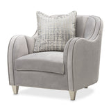 Roxbury Park Slate Matching Chair from Michael Amini - Luna Furniture