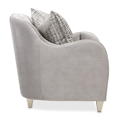Roxbury Park Slate Matching Chair from Michael Amini - Luna Furniture