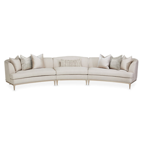 Malibu Crest Chardonnay 3-piece Sofa from Michael Amini - Luna Furniture