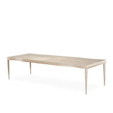 Malibu Crest Blush 4 Leg. Rect. Dining Table Blush from Michael Amini - Luna Furniture