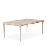 Malibu Crest Blush 4 Leg. Rect. Dining Table Blush from Michael Amini - Luna Furniture