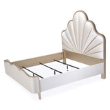 Malibu Crest Chardonnay Cal. King Panel Bed from Michael Amini - Luna Furniture