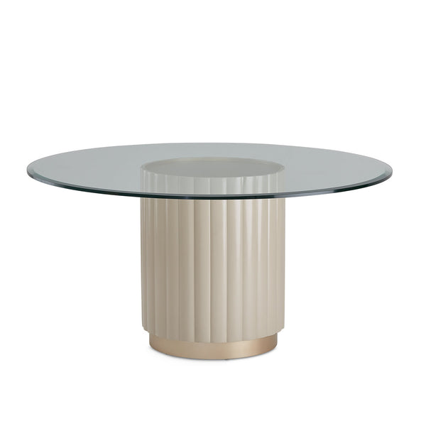Malibu Crest Chardonnay Round Dining Table