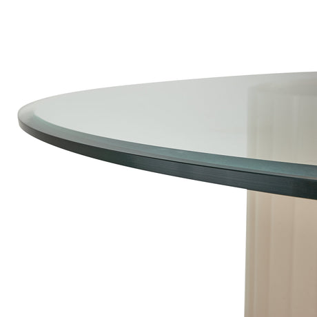 Malibu Crest Chardonnay Round Dining Table from Michael Amini - Luna Furniture
