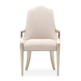 Malibu Crest Chardonnay Dining Arm Chair from Michael Amini - Luna Furniture