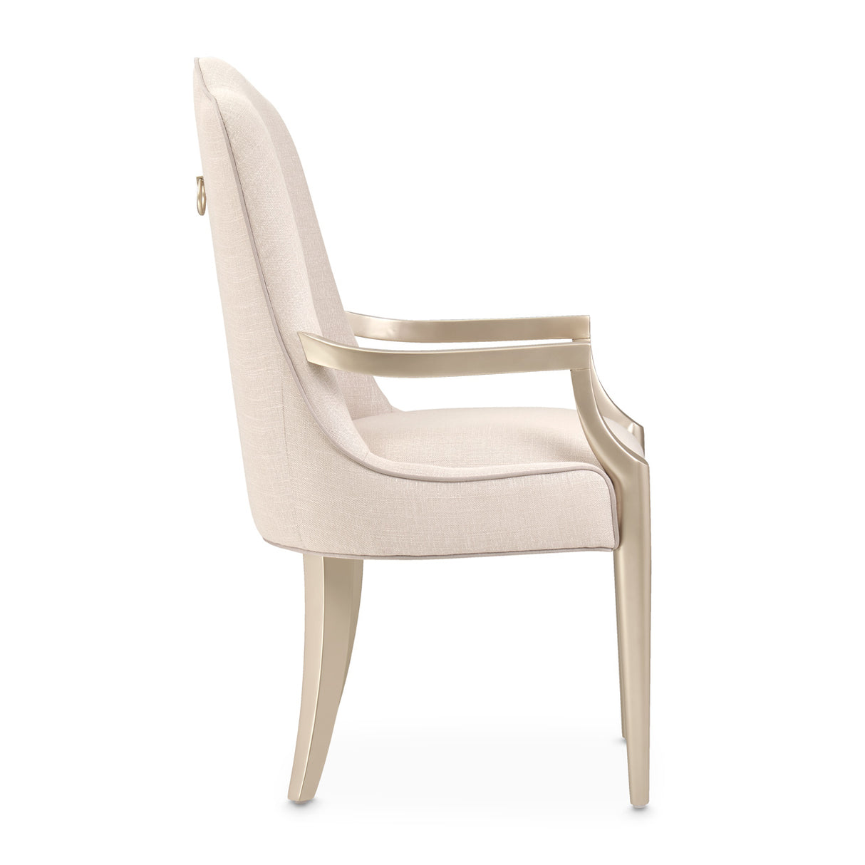 Malibu Crest Chardonnay Dining Arm Chair from Michael Amini - Luna Furniture