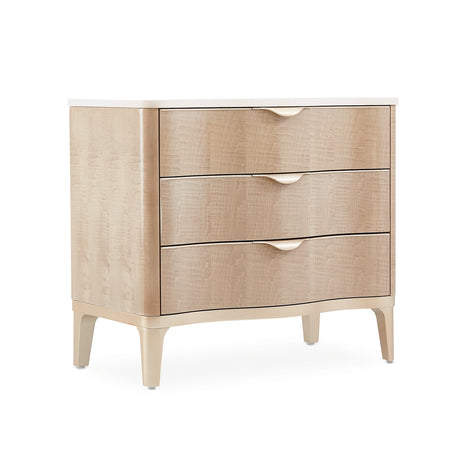 Malibu Crest Blush Nightstand from Michael Amini - Luna Furniture